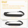 Stroller Hooks, 6.3" Large Stroller Clip, Stroller Hooks for Hanging Bags and Shopping, Stroller Accessories for Mommy, Large Carabiner view 3