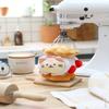 Anirollz Stuffed Animal Plush Toy  6" Small Bakery Theme Outfitz Plush Doll | Soft, Squishy, Warm, Cute, Comfort, Safe | Birthday Gift Pillow with Kitty Cat in Waffle Kitiroll view 2