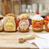 Anirollz Stuffed Animal Plush Toy  6" Small Bakery Theme Outfitz Plush Doll | Soft, Squishy, Warm, Cute, Comfort, Safe | Birthday Gift Pillow with Chick in Loaf of Bread Chickiroll view 3