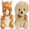 Aurora Palm Pals Set of Two - Meow Kitty and Sunny Lab view 1