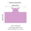 YEBON Kids Hooded Towel Soft Absorbent Bath Towel with Cute Frog Design for Babie, Toddler, Infant Perfect Shower Gifts for Boys and Girls 28" x 55" (HZ09-Z) view 2