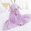 YEBON Kids Hooded Towel Soft Absorbent Bath Towel with Cute Frog Design for Babie, Toddler, Infant Perfect Shower Gifts for Boys and Girls 28" x 55" (HZ09-Z) view 4
