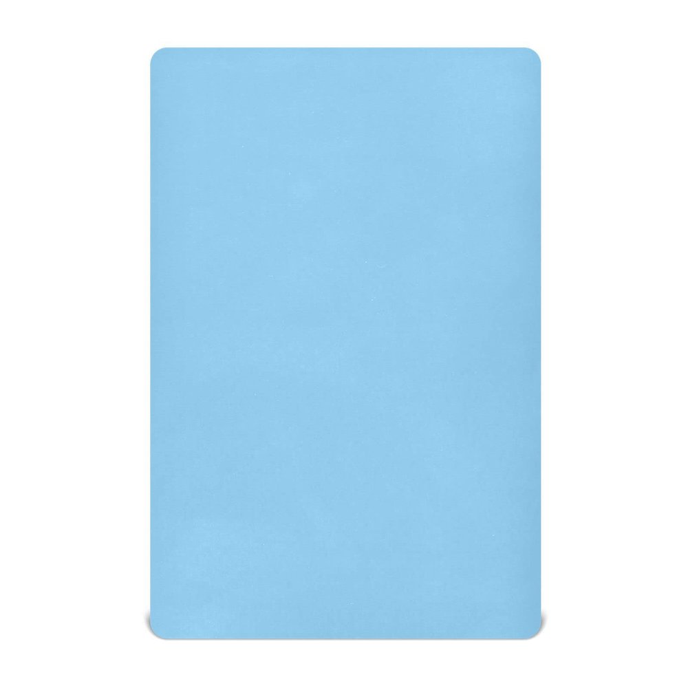 Fitted Crib Sheets for Baby Boys or Girls Soft Breathable Baby Play Yard Sheet for Standard Size Crib Mattress 39x27x5in Light Blue
