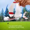 GoolRC RC Plane, 2.4GHz 2 Channel Remote Control Airplane, EPP Foam RC Airplane, Fixed Wing RC Aircraft, Easy to Fly RC Glider with 3 Batteries for Adults and Beginners view 4