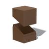 Ultimate Guard RTE Boulder 100+, Deck Case for 100 Double-Sleeved TCG Cards, Brown, 97% Renewable, Made in Germany, Secure & Durable Storage view 3
