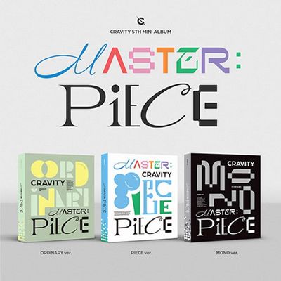 CRAVITY MASTER:PIECE 5th Mini Album Photo book Ver (ORDINARY)