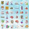 300 PCS Science Decor Stickers for Water Bottles & Lab - Physics, Biology, Chemistry, Math Gifts view 3