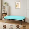 Yarns of Cotton Bed Cot RV Bunk Fitted Sheet - 42" x 80" Aqua Solid - 1 Qty Cot Truck Sleeper Fitted Sheet Only - Cot Size Mattress 4"-8" Deep - Perfect for Narrow Twin/Rv Bunk/Camping Cot view 3