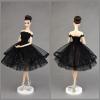 Black Sequin Fashion Tutu Ballet Dress for 11.5" Doll Clothes Outfits 1/6 Dolls Accessories Skirt Ball Party Gown (Black Sequin) view 2