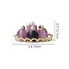 Odoria 1/12 Miniature Perfume Tray Dollhouse Decoration Accessories, Purple view 4