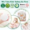 TRENDPLAY Star Ball Pit Balls for Toddlers - 100 Count Star Balls Different Shapes, Non-Toxic Plastic Balls for Boys Girls Festival Party Decoration, Beige+ Milktea view 3