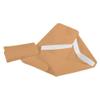Daycare Cot Sheets for Toddler and Preschool- Corner Elastic Loops - Cot Bed Fitted Sheet - 100% Egyptian Cotton Surface, Pack of 3 (23" W X 47" L) - Sand view 3