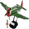 COBI Historical Collection World War II P-47 Thunderbolt Plane view 1