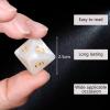 CiaraQ DND Polyhedral Dice (100pcs) with A Dice Bag Compatible with Dungeons and Dragons DND RPG MTG Role Playing Table Games (D8 dice, 10 colors-100 pcs) view 3