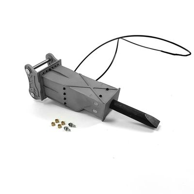 1/14 Hydraulic Metal Hammer for Lesu Rc Excavator B0001 374F Shovel Parts