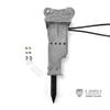 1/14 Hydraulic Metal Hammer for Lesu Rc Excavator B0001 374F Shovel Parts view 2