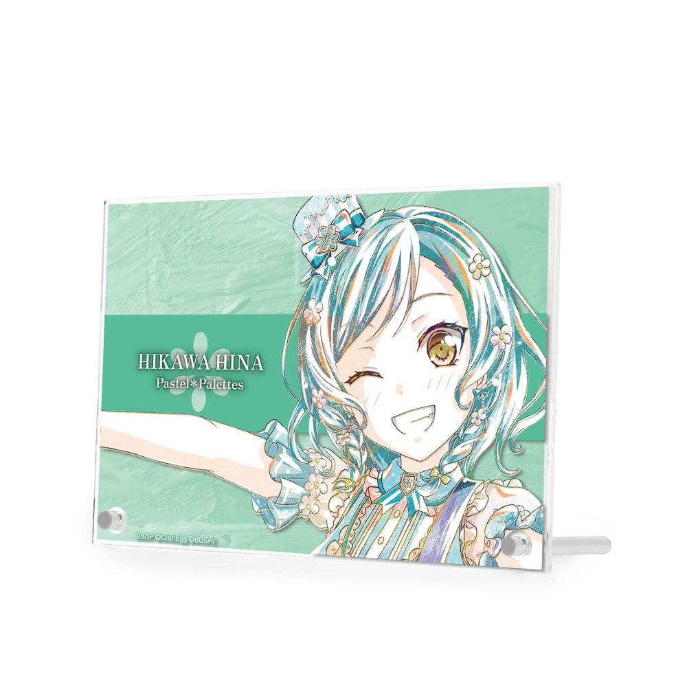 (Armabianca) BanG Dream! Girls Band Party! Hikawa Hina Ani Art Vol. 4 Double Acrylic Panel