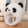 BEESUM 2023 Cute Panda Head Mask Plush Animal Bear Dress Up Hat for Halloween Christmas Party Costume view 3