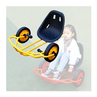 Kindergarten Kids Sports Game Tricycle, for Balance Coordination/Physical Training/Development of Motor Skills (Color : Yellow)