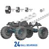 FMS FCX24 Rc Car Parts RC Crawler RC Trucks Parts Replacement Accessory for FCX24, Power Wagon, K5 Blazer, Lemur, Unimog 421 & FCX18 Land Cruiser 80, FCX18 K10: Bearing Set view 2