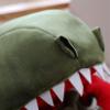 BEESUM 2023 Cute Tyrannosaurus Rex Head Mask Plush Dinosaur Dress Up Hat for Halloween Christmas Party Costume (Green) view 2