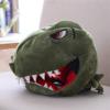 BEESUM 2023 Cute Tyrannosaurus Rex Head Mask Plush Dinosaur Dress Up Hat for Halloween Christmas Party Costume (Green) view 3