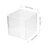 Clear Piggy Bank Acrylic Piggy Bank for Adults Transparent Coin Box Coins Saving Pot Clear Money Pot Cash Container for Cash view 2