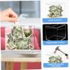 Clear Piggy Bank Acrylic Piggy Bank for Adults Transparent Coin Box Coins Saving Pot Clear Money Pot Cash Container for Cash view 3