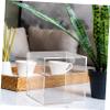 Clear Piggy Bank Acrylic Piggy Bank for Adults Transparent Coin Box Coins Saving Pot Clear Money Pot Cash Container for Cash view 4
