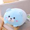 COSGOO Cute Plush Bear Stuffed Squishy Animal Bear Cylindrical Body Pillow,Super Soft Hugging Toy Pillow Kids Kawaii Pillow Gifts for Bedding Decor or Home Decor 8-Inch view 2