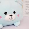 COSGOO Cute Plush Bear Stuffed Squishy Animal Bear Cylindrical Body Pillow,Super Soft Hugging Toy Pillow Kids Kawaii Pillow Gifts for Bedding Decor or Home Decor 8-Inch view 4