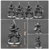 CAULYS Alloy Samurai Model, Ancient Mini Warrior Model Toy, Japanese Style Table Games and Chess Decoration Military Manual, DIY Alloy Samurai Doll (M) view 2