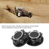 OUKENS RC Wheel Nut, ARRMA 1:5 Kraton 8s RC Car 4pcs RC Wheel Nut Aluminum Alloy Bottom Non-Slip Dustproof Hexagonal Wheel Lock Nut RC Wheel Nut Adapter Three-Colour(Black) view 2