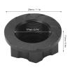 OUKENS RC Wheel Nut, ARRMA 1:5 Kraton 8s RC Car 4pcs RC Wheel Nut Aluminum Alloy Bottom Non-Slip Dustproof Hexagonal Wheel Lock Nut RC Wheel Nut Adapter Three-Colour(Black) view 4
