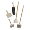 Kaplan Early Learning Modern Pretend Play Cleaning Set with Stand - Montessori Kids Cleaning Tools with Realistic Broom, Mop, duster, Handheld Broom & Dustpan with Storage Stand - Perfect for Dramatic view 3