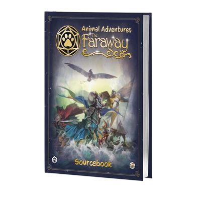 Animal Adventures: The Faraway Sea Sourcebook - Beginners Roleplaying Game Master RPG Rule Book with Stats, New Characters, 5 Immersive Adventures and Encounter Map