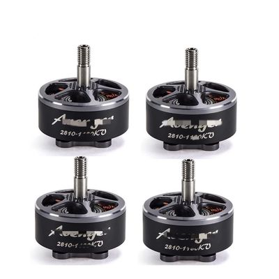 APEFIT RC Helicopter Aircraft Parts for Brotherhobby Avenger 2810 1180KV/1500KV/1350KV Brushless Motor for FPV Multicopter 2810 Motor for RC Drone Replaceable Accessories (Color : 4PCS 1350KV)