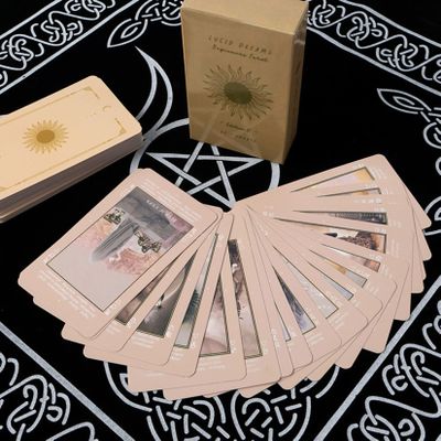 Jayiaine Classic Tarot Card Deck, 78 Card Set, Portable Divination Tool, Detailed Instructions, Adults 12+