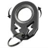 YIPUKIYI Keychain Spinner Fidget Ring Metal Key Chain Spinner Fidget Ring Type Toy for Man Women and Kids (Black) view 1
