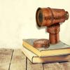12x Antique Telescope, Kelvin and Hughes Functional Vintage Replica, with Beautiful Imprinted Leather Case, Gifting Nautical Navy Zoomable Pirate Spyglass Collectible 16" by Allory Tech view 1