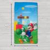 Super Mario Kids Soft Lightweight 2 Piece Sleeping/Slumber Bag and Sling Bag Set, 46"(L) X 26"(W), (Official Licensed Nintendo Product) by Franco view 3