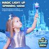 IPIDIPI TOYS Snowflake Wand - Spinning Light Up Magic Wand for Kids, Princess Fairy - Christmas Stocking Stuffers Light Up Toys, Goodie Bag Stuffers - Ideal Birthday Party Favors for Girls, Pack of 2 view 3