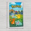 Pokmon Anime Kids Soft Lightweight 2 Piece Sleeping/Slumber Bag and Sling Bag Set, 46"(L) X 26"(W) (Official Licensed Pokmon Product) by Franco view 3