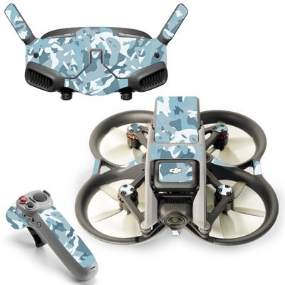 MightySkins Skin Compatible with DJI Avata - Arctic Camouflage | Protective, Durable, and Unique Vinyl Decal wrap Cover | Easy to Apply | Made in The USA