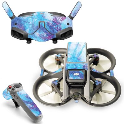 MightySkins Glossy Glitter Skin Compatible with DJI Avata - Paint Vapor | Protective, Durable High-Gloss Glitter Finish | Easy to Apply | Made in The USA