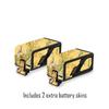 MightySkins Glossy Glitter Skin Compatible with DJI Avata - Yellow Marble End | Protective, Durable High-Gloss Glitter Finish | Easy to Apply | Made in The USA view 2