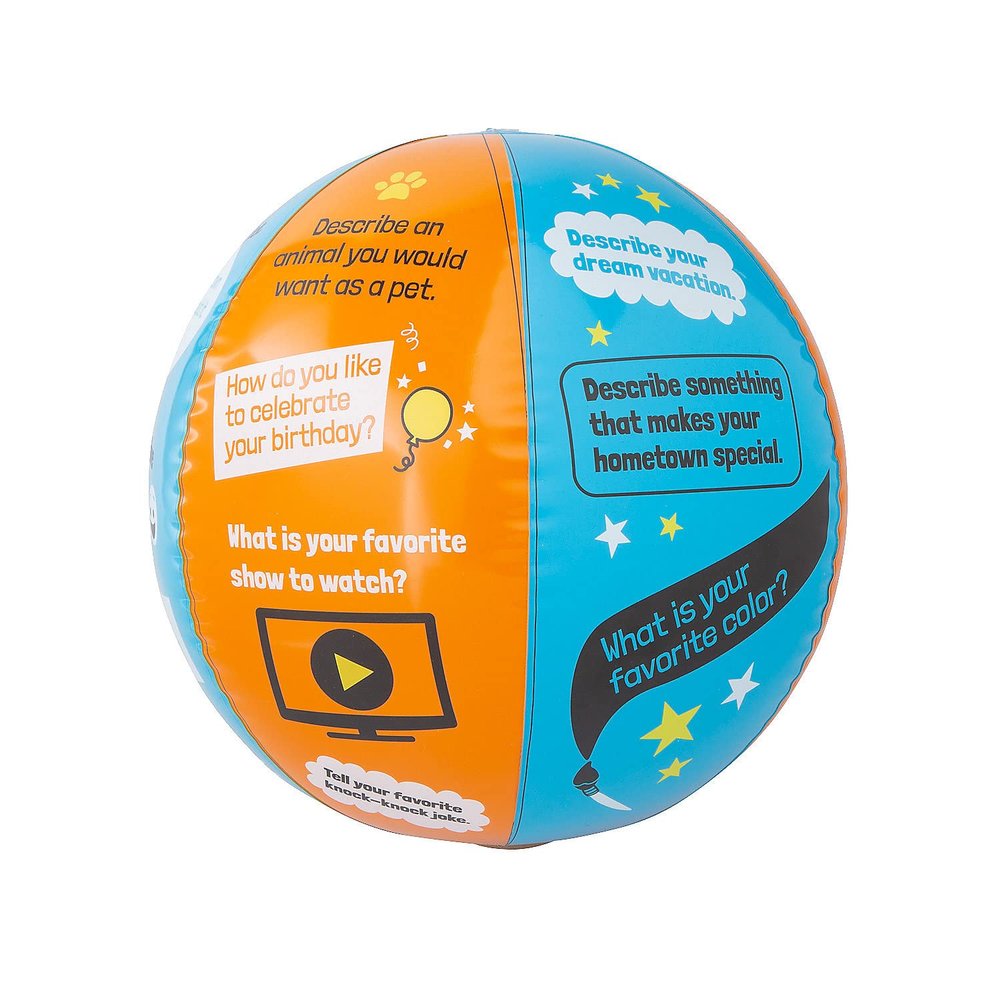 Fun Express All About Me Ice Breaker Beach Ball