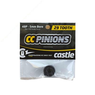 Castle Creations CC Pinion 29T-48 Pitch 5MM BORE CSE010006548 Electric Car/Truck Option Parts