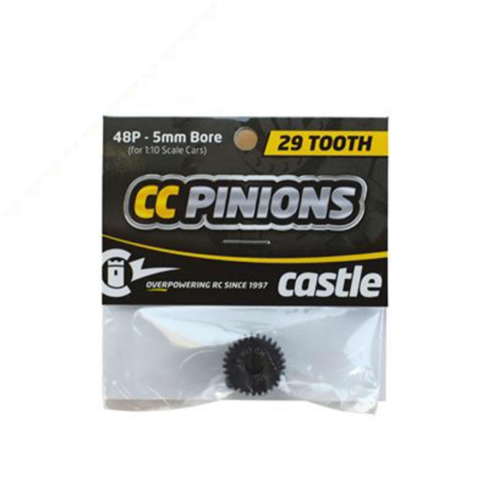 Castle Creations CC Pinion 29T-48 Pitch 5MM BORE CSE010006548 Electric Car/Truck Option Parts