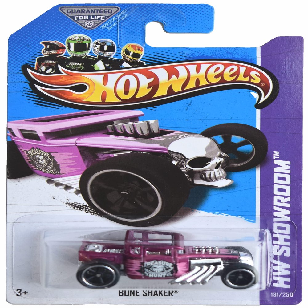 Hot Wheels Super Treasure Hunt Bone Shaker, HW Showroom 181/250